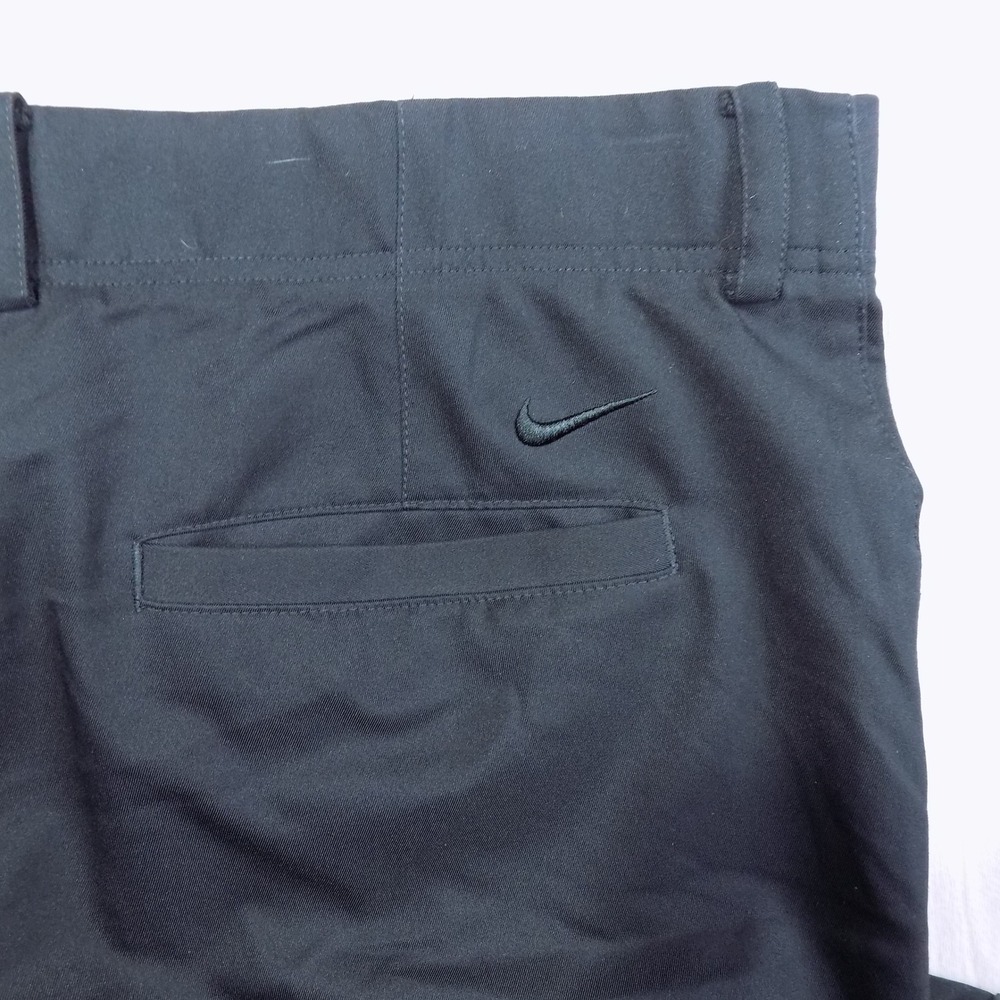 Nike Dri-FIT Golf Pants Mens 38x32 Black AA3318-010 Performance Athletic EUC